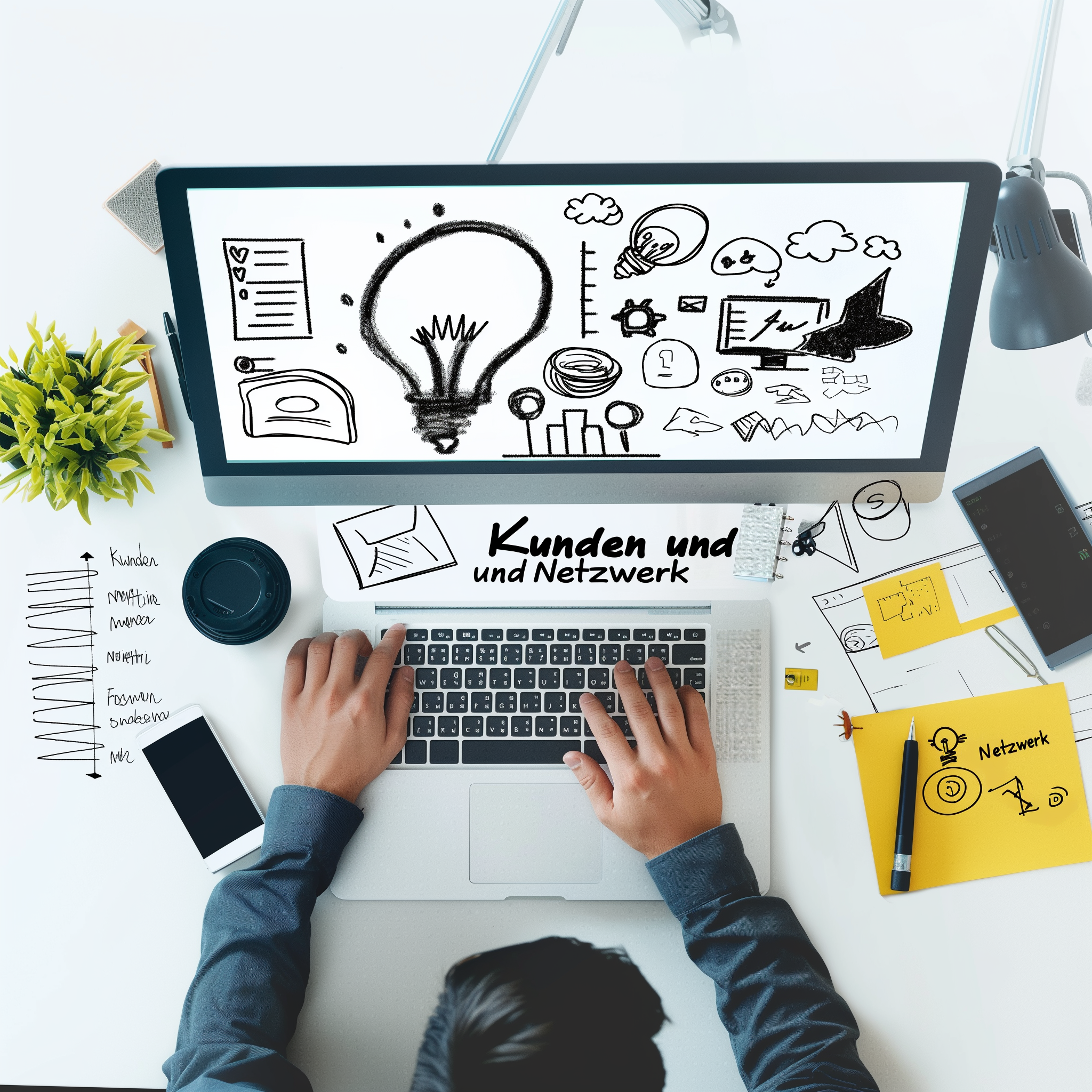 Kunden und Netzwerk